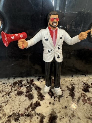 Vintage 1980s LJN WWF Jimmy Hart With Megaphone Ru...