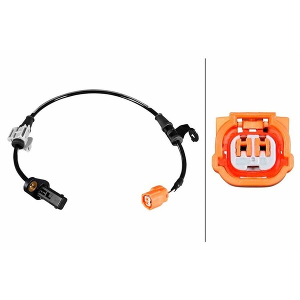 Hella 6PU 358 217-501 Sensor, Raddrehzahl-image