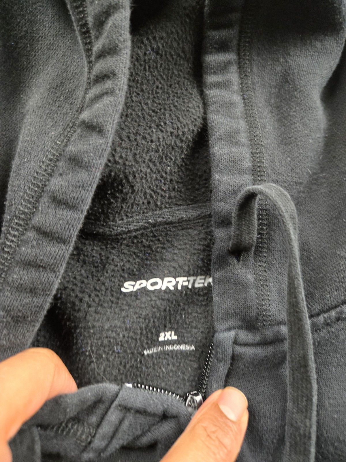 PG&E Hoodie Mens 2XL Black Full Zip Sweatshirt Chest Hooded Long Sleeve