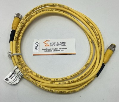 Lumberg Automation RST 4-RKT4-602/3M M12 4-Pin Male / Female Straight Cable 250V