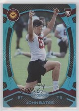 2021 Certified Rookies Mirror Teal 15/50 John Bates #174 0sv5