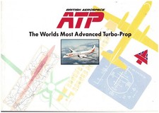 British Aerospace ATP - Advanced Turbo Prop - Vintage Foldout Brochure