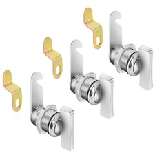 3 Pcs 7/8 Inch Thumb Cam Locks, RV Storage Compartment Door, Keyless Thumb Latch