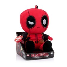 Deadpool Marvel 6" Plush Bluetooth Speaker with Clip Bitty Boomers - NEW  