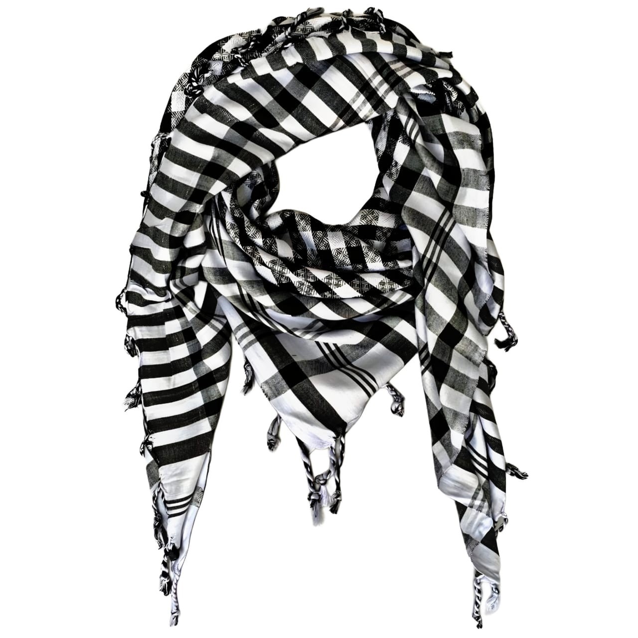 Shemagh Keffiyeh Scarf Arab Palestine Tectical Shawl Head Wrap Fashion Men Women