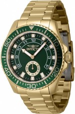 Orologio Uomo Invicta Pro Diver Quarzo Piccolo Secondo Quadrante Verde 47132