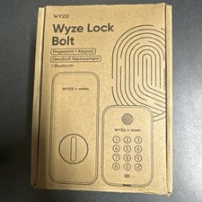 Wyze Auto-Lock Bolt, Fingerprint Keyless Entr...