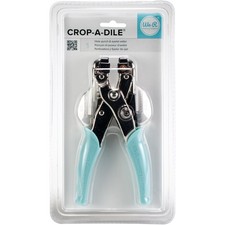 We R Memory Keepers 70907 Crop-A-Dile Hole Punch Eyelet Setter-Aqua