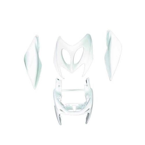 Carrosserie MBK Nitro Aerox 1997 à 2012 blanc carénage scooter Tun'r