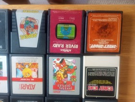 Atari Video Game Console System with storage case