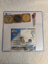 The Board Dudes Magnetic Dry-Erase Combo Board 16 X 16