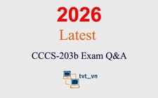 CCCS-203b exam Q A GUARANTEED 1 month update