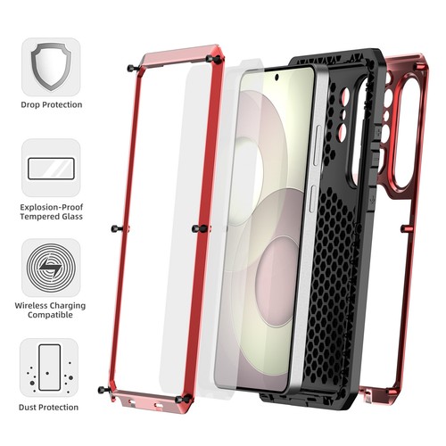Coque métal aluminium gorille pour Samsung S26 Ultra S25 S24 S23 S22 S21 S20 - Photo 41/44