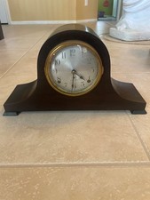Vintage Seth Thomas 8 Day Tambour Mantel Cloc...