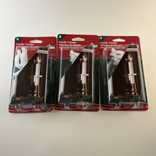 3 Packs Window Candle Clamps  Suction Cups New Christmas Made in USA