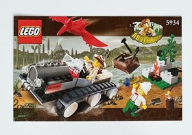 LEGO Adventurers: Dino Explorer Dino Island 5934 100% Complete w/Instructions