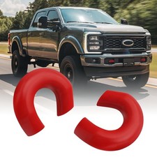 Cubiertas de gancho de remolque para Super Duty F250 F350 F450 2017-2026 - Accesorios rojos