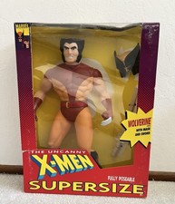 Product Image: Marvel Wolverine Uncanny X-Men Supersize 15" Action Figure 1991 Toy Biz