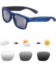 OhO Smart Glasses,Polarized Sunglasses with Bluetooth Speaker,UV Voice Control