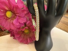 Vintage Gold 925 Sterling Silver Diamond Tenn...