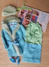 Vintage 1969 JULIA Barbie Brr Furr #1752 Aqua Green COMPLETE MOD Outfit