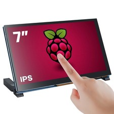 7 Inch Touchscreen IPS DSI Display with Raspberry Pi 5/4/3, 800x480 Pixel Cap...