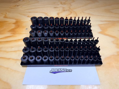 #ad Snap on Tools NEW 84pc 3 8quot; Drive 6pt Impact Shallow Semi Deep Master Set $2499.95