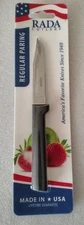 Rada Regular Paring knife NEW W201 Kitchen cutlery made USA dishwasher safe Card