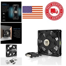 Quiet Muffin Fan 120mm x 25mm Low Speed Certified for Cooling Projects