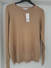 TOPSHOP CAMEL JUMPER SIZE 20 TALL NEW WITH TAGS