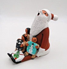 Nativo Americano C Lucero-Gachupin (Carol) Jemez Pueblo Santa Claus Cuentacuentos