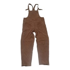 Aerie Brown Corduroy Overalls Small