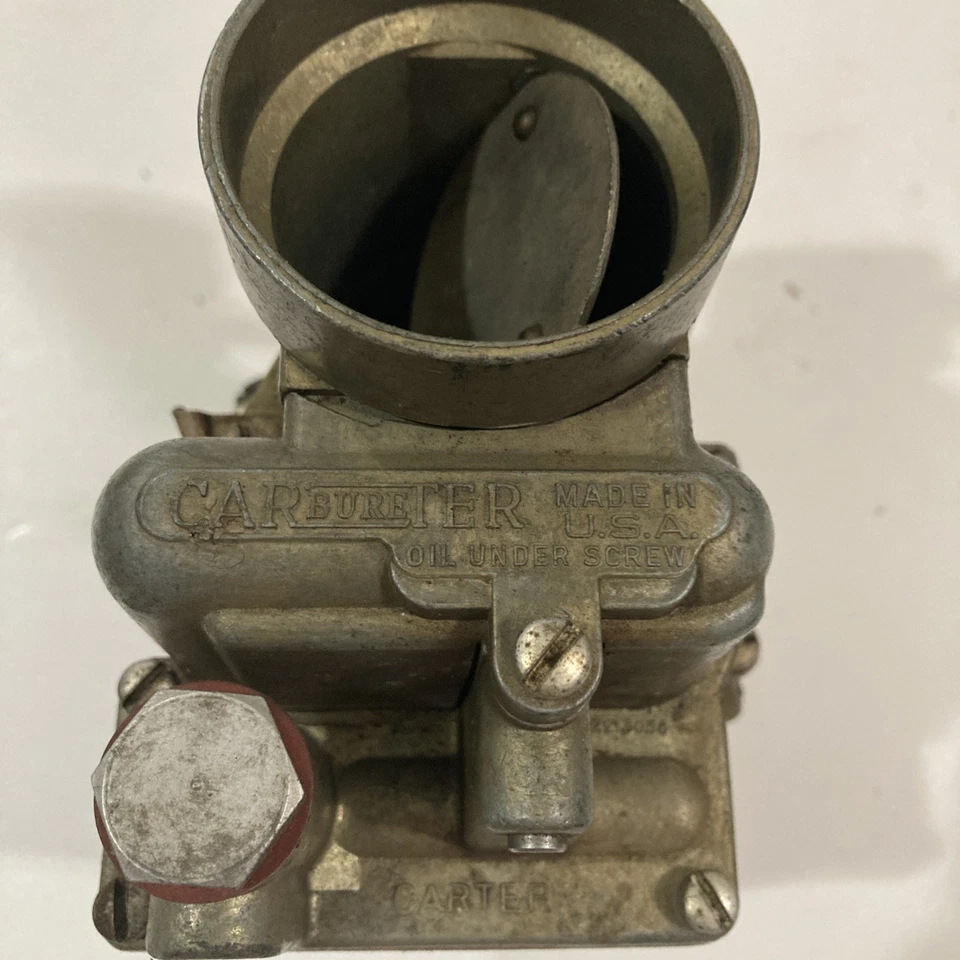 NOS 1956-1958 STUDEBAKER CHAMPION CARTER CARBURETOR Z-2417S 1541260 - See Desc - Image 4 of 4
