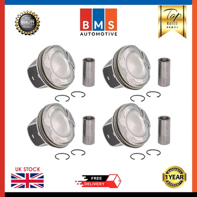 FORD 1.5 DIESE M8DB M9DB ECOBOOST PISTON WITH RINGS X4 GRAND CMAX GALAXY NEW