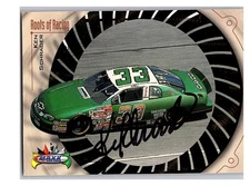 1999 Upper Deck Roots of Racing #27 Ken Schrader Signed Auto