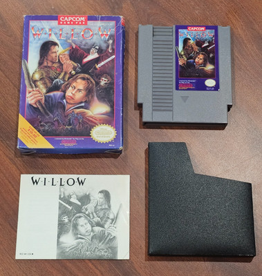 Willow (Nintendo Entertainment System, 1989) NES w/ Manual + Box