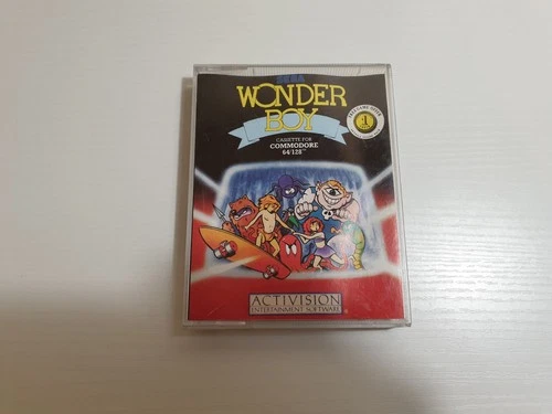 Wonder Boy - Activision - Commodore 64 (Tested ✅) 🟩
