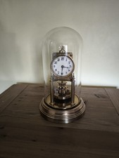 Gustav Becker 400 Day Anniversary Glass Dome Clock. 1910.