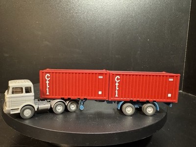 Wiking 1:87 H0 524 Lkw Mercedes Stahl Container Sattelzug | CTI