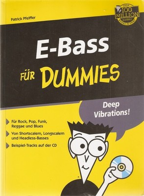 E-Bass für Dummies - Patrick Pfeiffer; Buch Anleitung Bass lernen mit CD