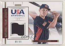 2012 Panini USA Baseball National Team 18U Jerseys /99 Ryan Boldt #4 0e2x
