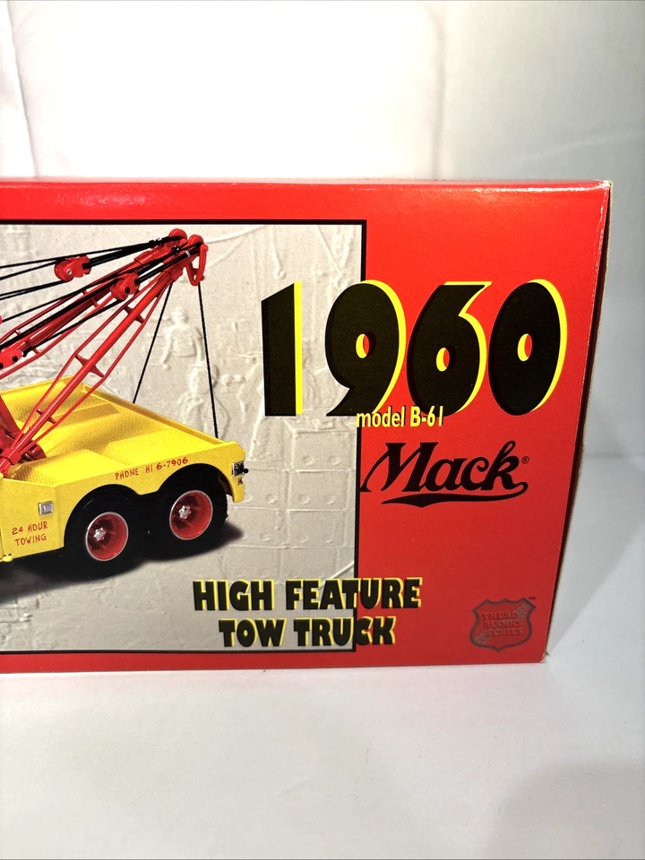Camión de remolque First Gear 1960 B-61 Mack Shell escala 1:25 INV# 3723 NUEVO EN CAJA Foto 2 de 4