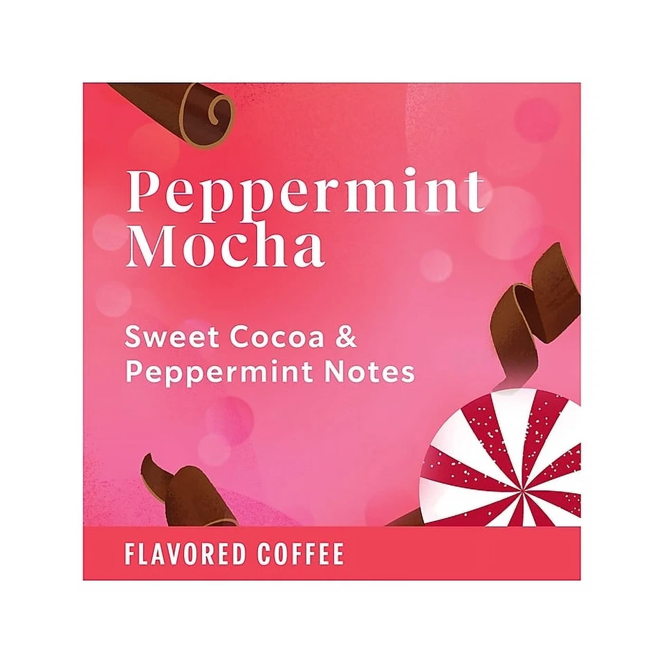 Капсулы Starbucks Peppermint Mocha Coffee Keurig K-Cup, легкая обжарка, 22 карата - Изображение 3 из 3