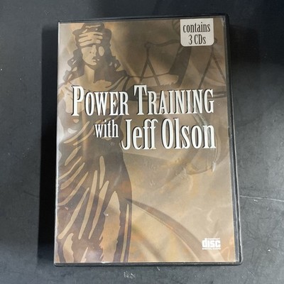 Power Training with Jeff Olson (contains 3 CDs) NEW