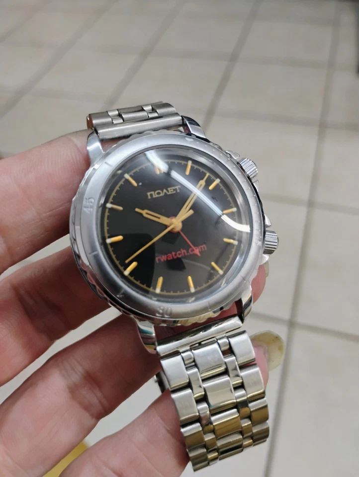 Plojot Nautilus Cal.2612 Alarm 38mm Manual Wind Limited Edition 23/50 Men Watch - Image 2 of 4