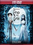 Tim Burtons Corpse Bride HD DVD NEW! Johnny Depp, Helena Bonham-Carter,ROMANCE
