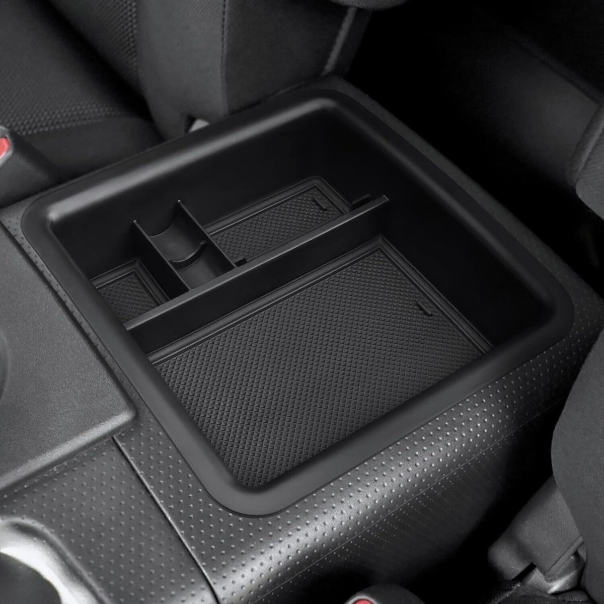 t For Toyota FJ Cruiser 2007-2021 Car Center Console Organizer Tray