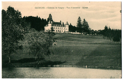 CPA 58 - GACOGNE (Nièvre) - Château de Saugny - Edsa