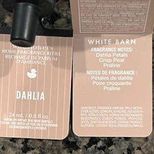 Bath & Body Works / White Barn Wallflowers Fragrance Refill For Wall Plug U Pick