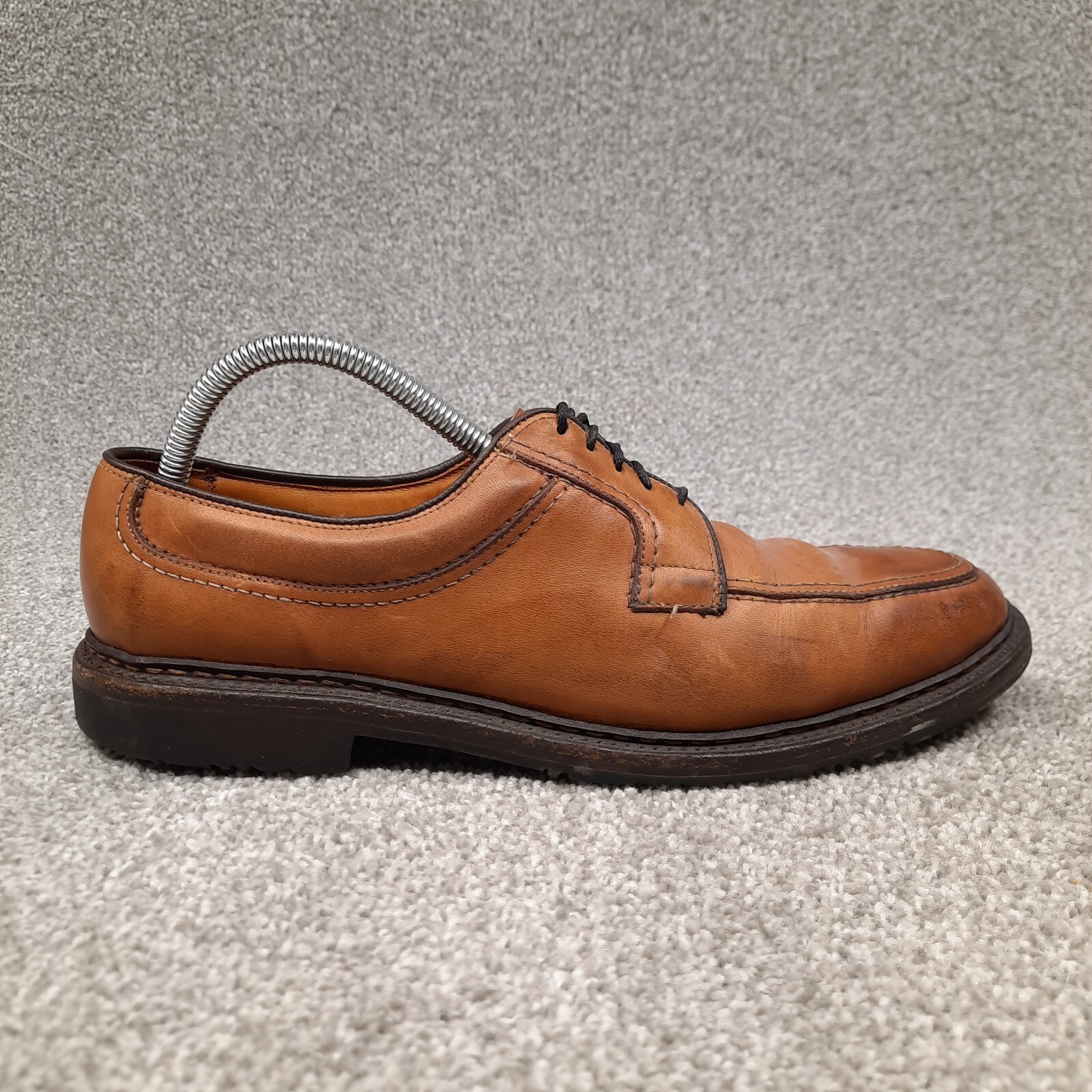 SAOLA Scarpe eleganti Allen Edmonds Wilbert da uomo taglia 9 5 A in pelle marrone casual made USA